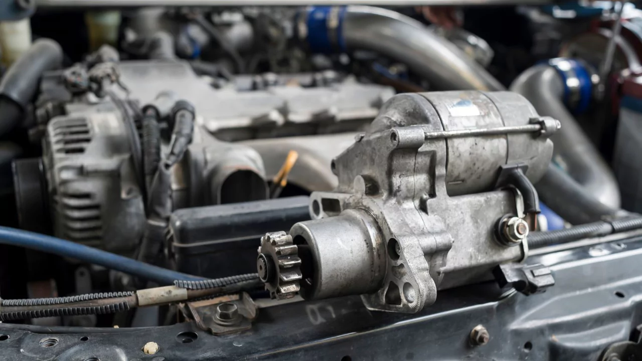 car starter replacement time