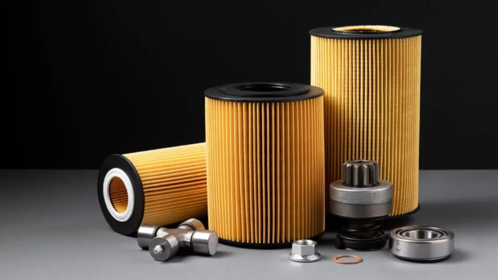 Car Engine Air, Fuel, And Cabin Air Filters