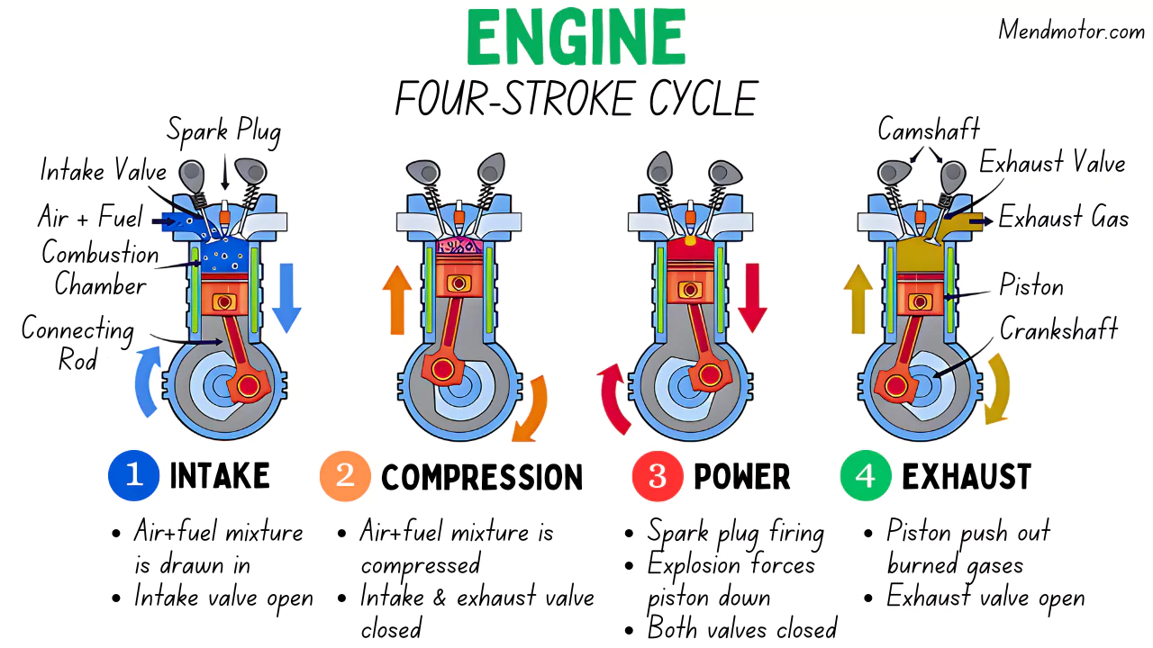 Four Stroke Engine Cycle